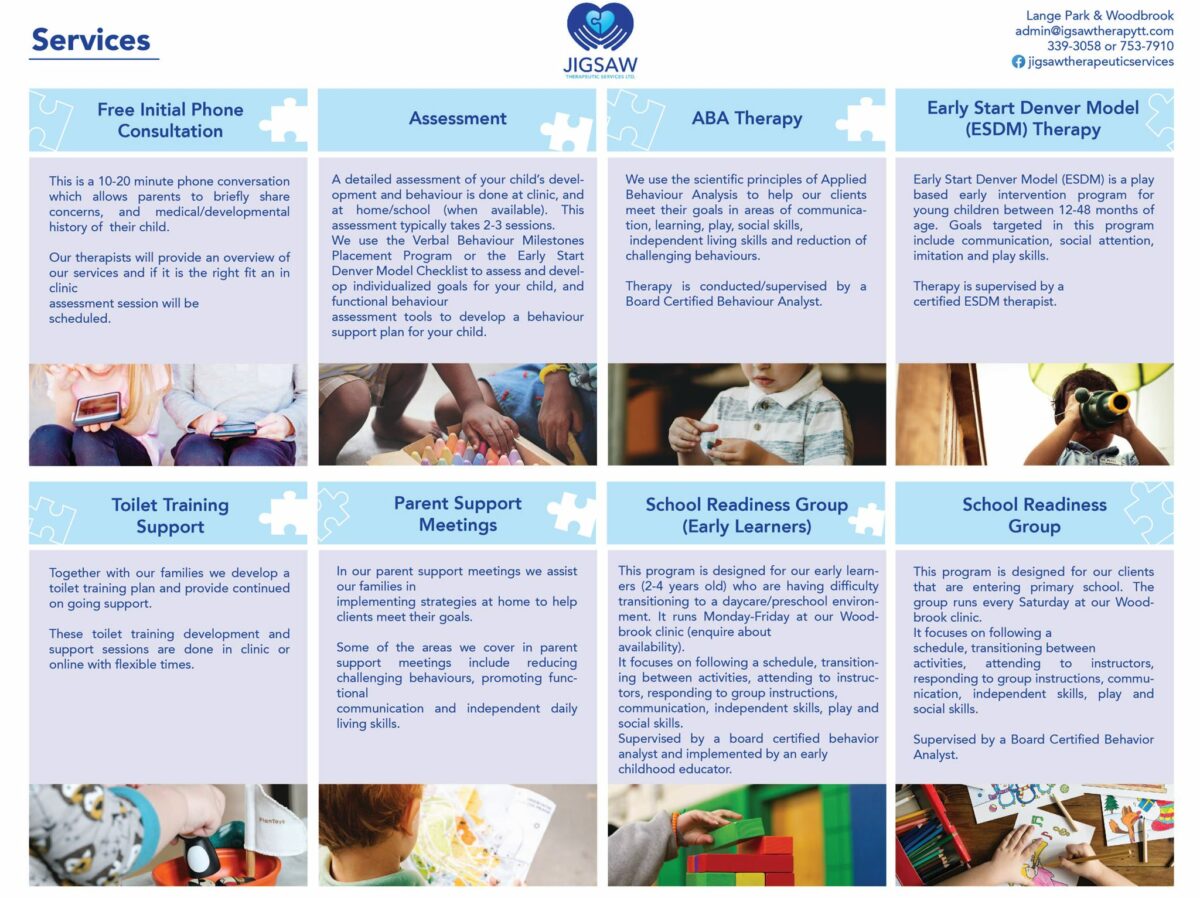 Jigsaw Therapeutic Services Ltd.